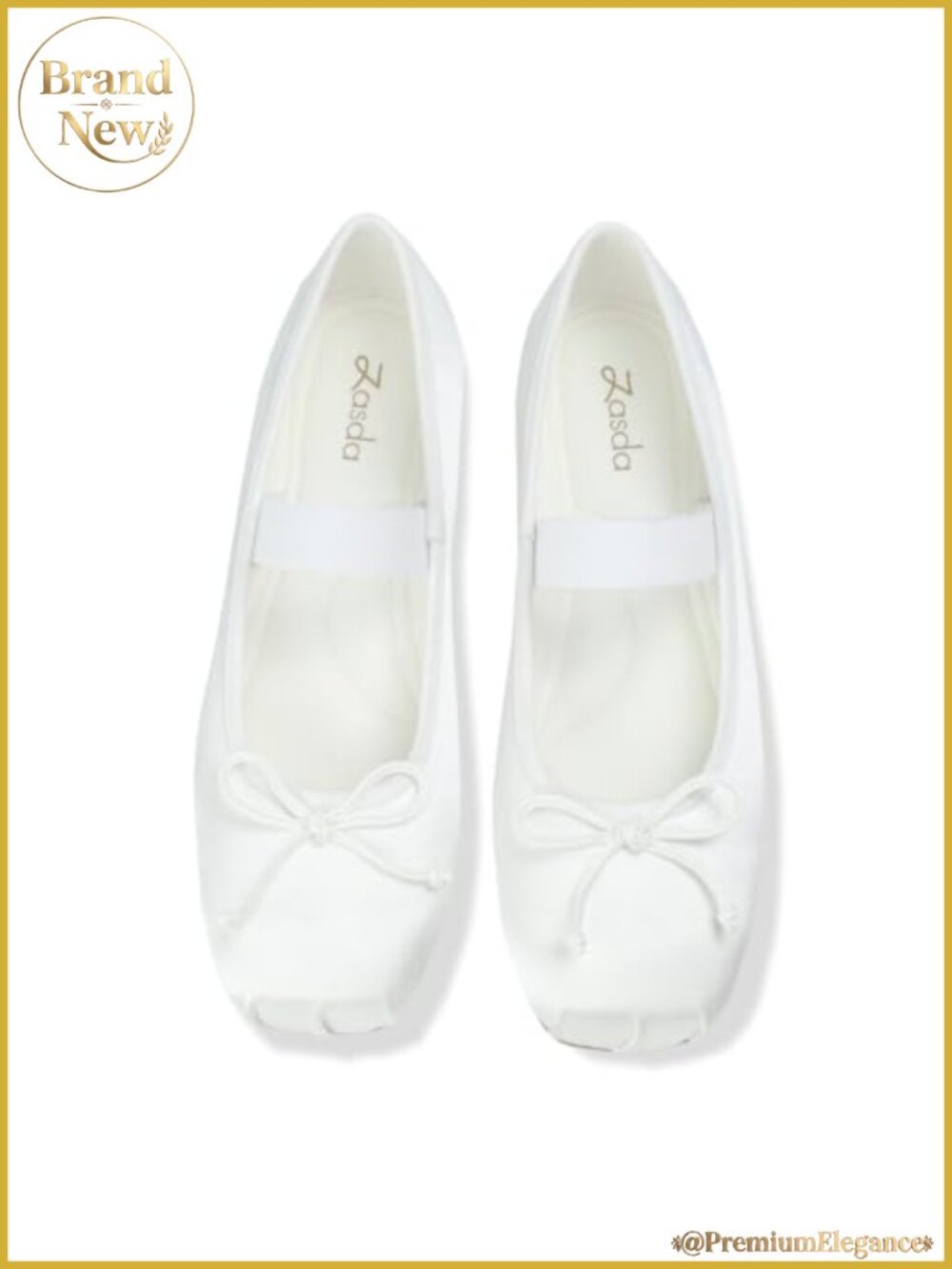 Women's Ballet Flats Square Toe Bow Slip On Comfortable Satin Work Mary Jane